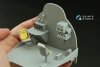 Quinta Studio QD32234 Boeing B-17E/F Radio operator's compartment. 3D-Printed coloured Interior on decal paper (HK models) 1/32